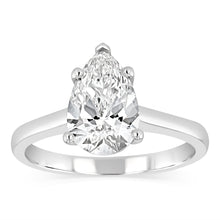 Load image into Gallery viewer, Luminesce Lab Grown 18ct White Gold 2 Carat Diamond Ring