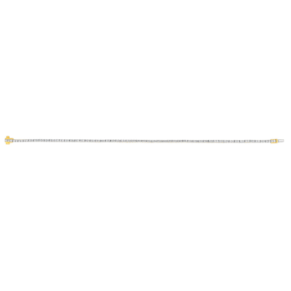 1 Carat Luminesce Lab Grown Diamond Tennis Bracelet in 9ct Yellow Gold