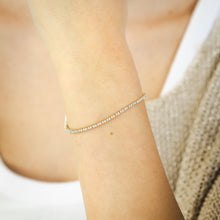 Load image into Gallery viewer, 1 Carat Luminesce Lab Grown Diamond Tennis Bracelet in 9ct Yellow Gold