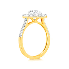 Load image into Gallery viewer, Luminesce Lab Grown 18ct Yellow Gold 2.5 Carats Diamond Solitaire Fancy Ring