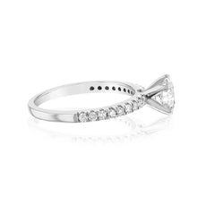Load image into Gallery viewer, Luminesce Lab Grown Platinum 1 Carat Diamond Engagement Ring