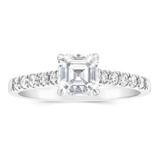 Load image into Gallery viewer, Luminesce Lab Grown Platinum 1.2 Carat Diamond Engagement Ring