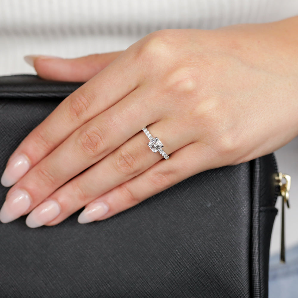 Luminesce Lab Grown Platinum 1.2 Carat Diamond Engagement Ring