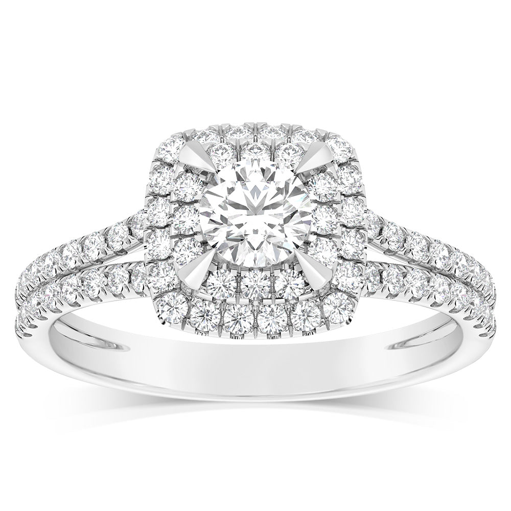 Luminesce Lab Grown Platinum 1.2 Carat Diamond Engagement Ring
