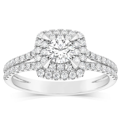Luminesce Lab Grown Platinum 1.2 Carat Diamond Ring