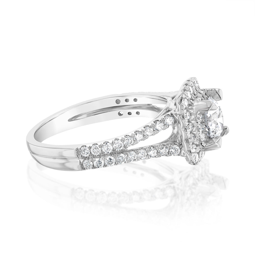Luminesce Lab Grown Platinum 1.2 Carat Diamond Engagement Ring