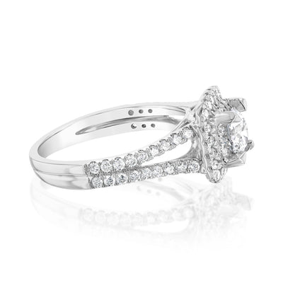 Luminesce Lab Grown Platinum 1.2 Carat Diamond Ring