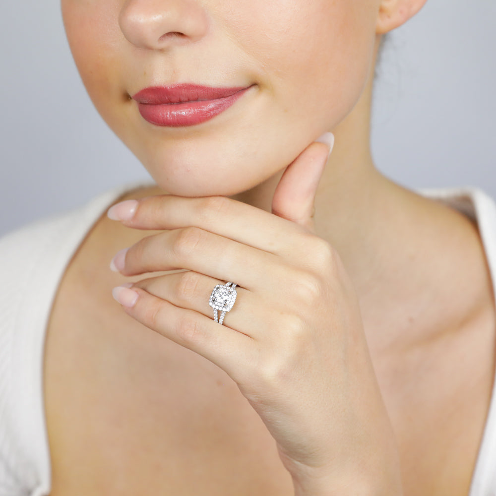 Luminesce Lab Grown Platinum 1.2 Carat Diamond Engagement Ring