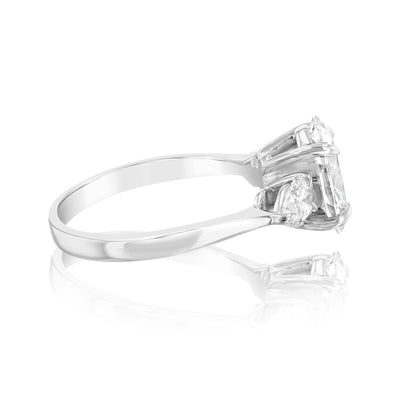 Luminesce Lab Grown Platinum 2.6 Carat Diamond Ring