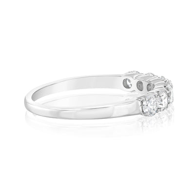 Luminesce Lab Grown Platinum 0.70 Carat Diamond Eternity Ring