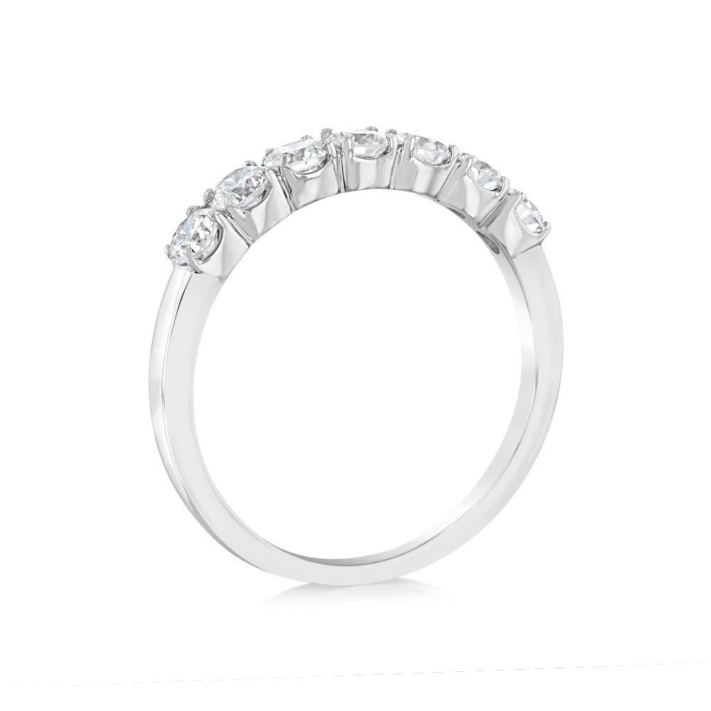 Luminesce Lab Grown Platinum 0.70 Carat Diamond Eternity Ring