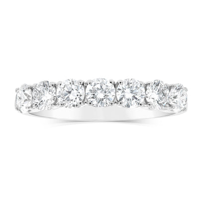 Luminesce Lab Grown Platinum 1Carat Diamond Eternity Ring