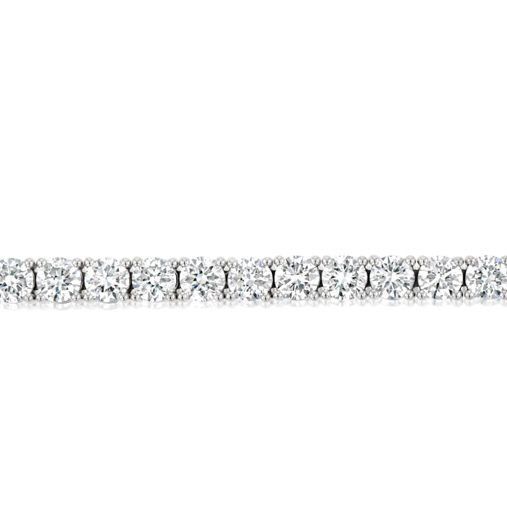Luminesce Lab Grown 4 Carat Diamond Tennis Bracelet in 9ct Yellow Gold