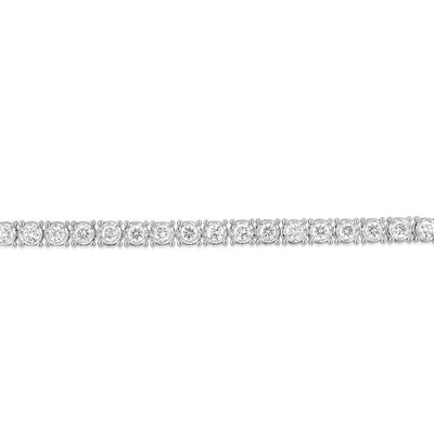 Luminesce Lab Grown 2 Carat Diamond Tennis Bracelet in 9ct White Gold