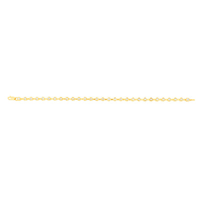 Luminesce Lab Grown 0.45 Carat Diamond Bracelet in 9ct Yellow Gold