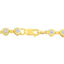 Load image into Gallery viewer, Luminesce Lab Grown 0.45 Carat Diamond Bracelet in 9ct Yellow Gold