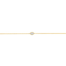 Load image into Gallery viewer, Luminesce Lab Grown 1/6 Carat Diamond Bracelet in 9ct Yellow Gold