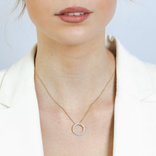 Load image into Gallery viewer, Luminesce Lab Grown 1/2 Carat Diamond Pendant in 9ct Yellow Gold