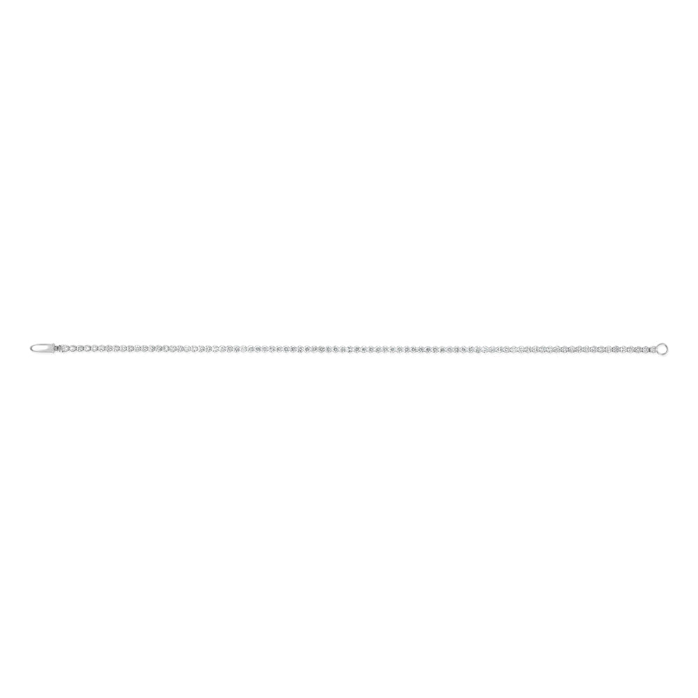 Luminesce Lab Grown 2 Carats Diamond Tennis Bracelet in 10ct White Gold