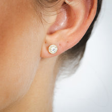 Load image into Gallery viewer, Luminesce Lab Grown 1/2 Carat Diamond Hoop Earring in 9ct Yellow Gold