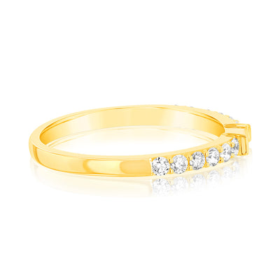 Luminesce Lab Grown Diamond Ring in 9ct Yellow Gold