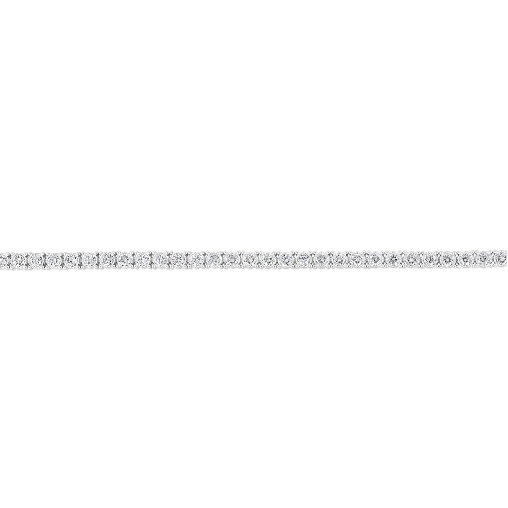 Luminesce Lab Grown 3 Carat Diamond Tennis Bracelet in 9ct Yellow Gold
