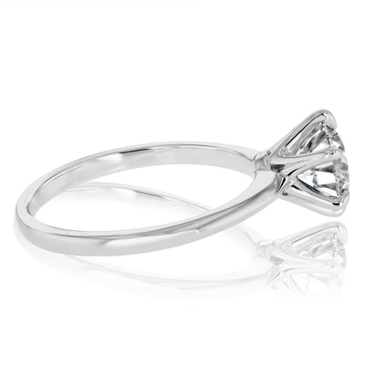 Luminesce Lab Grown 1.5 Carat Diamond Solitaire Ring in 9ct White Gold