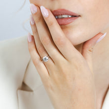 Load image into Gallery viewer, Luminesce Lab Grown 1.5 Carat Diamond Solitaire Ring in 9ct White Gold