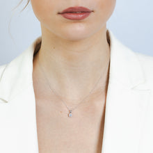 Load image into Gallery viewer, Luminesce Lab Grown 0.30 Carat Diamond Pendant on Chain in 9ct White Gold