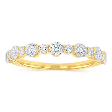 Load image into Gallery viewer, Luminesce Lab Grown Diamond 1 Carat Eternity Ring in 9ct Yellow Gold