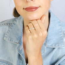 Load image into Gallery viewer, Luminesce Lab Grown Diamond 1 Carat Eternity Ring in 9ct Yellow Gold