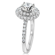 Load image into Gallery viewer, Luminesce Lab Grown Diamond 1.5 Carat Solitaire Fancy Ring in 9ct White Gold
