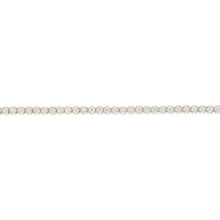 Load image into Gallery viewer, Luminesce Lab Grown 2.00 Carat Diamond Tennis Bracelet in Gold Plated Silver