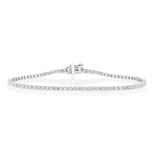 Load image into Gallery viewer, Luminesce Lab Grown 2 Carat Diamond Tennis Bracelet in Platinum