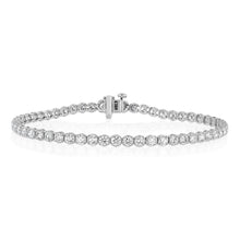 Load image into Gallery viewer, Luminesce Lab Grown 4 Carat Diamond Tennis Bracelet in Platinum