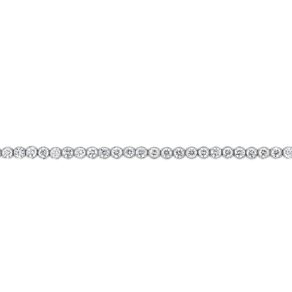 Luminesce Lab Grown 4 Carat Diamond Tennis Bracelet in Platinum