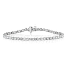 Load image into Gallery viewer, Luminesce Lab Grown 5 Carat Diamond Tennis Bracelet in Platinum