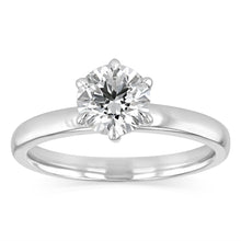 Load image into Gallery viewer, Luminesce Lab Grown 1 Carat Diamond Solitaire Engagement Ring in Platinum