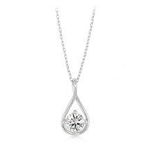 Load image into Gallery viewer, Luminesce Lab Grown 1 Carat Diamond Pendant in Sterling Silver