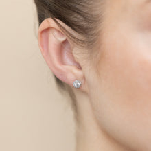 Load image into Gallery viewer, Luminesce Lab Grown 3/4 Carat Diamond Stud Earrings in Platinum