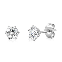 Load image into Gallery viewer, Luminesce Lab Grown 1 Carat Diamond Stud Earring in Platinum
