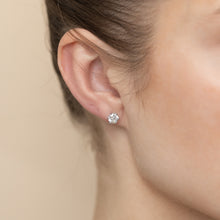 Load image into Gallery viewer, Luminesce Lab Grown 1.5 Carat Diamond Stud Earring in Platinum