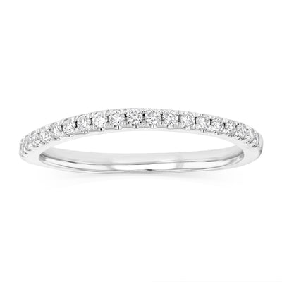 Luminesce Lab Grown 1/5 Carat Diamond Eternity Ring in Platinum