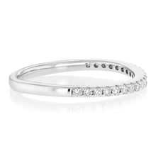 Load image into Gallery viewer, Luminesce Lab Grown 1/5 Carat Diamond Eternity Ring in Platinum