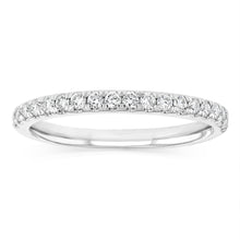 Load image into Gallery viewer, Luminesce Lab Grown 0.29 Carat Diamond Eternity Straight Ring in Platinum