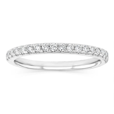 Luminesce Lab Grown 0.29 Carat Diamond Eternity Straight Ring in Platinum