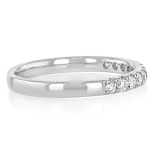 Load image into Gallery viewer, Luminesce Lab Grown 0.32 Carat Eternity Straight Ring in Platinum