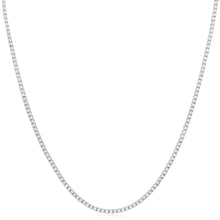 Load image into Gallery viewer, Luminesce Lab Grown 4.95 Carat Diamond 45.5cm Tennis Necklace in 9ct White Gold