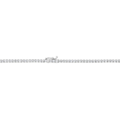 Luminesce Lab Grown 6 Carat Diamond 40cm Tennis Necklace in 9ct White Gold