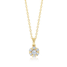 Load image into Gallery viewer, Luminesce Lab Grown 1/6 Carat Diamond Pendant in 9ct Yellow Gold